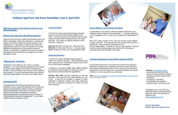 thumbnail of Issue 2 PA Newsletter Mar 2013