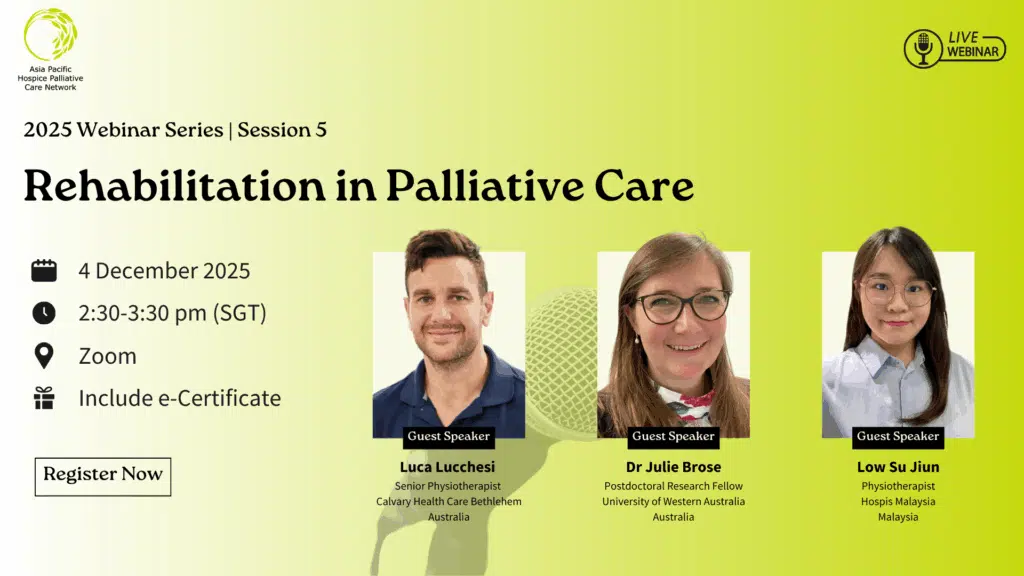 Rehab In Palliative Care